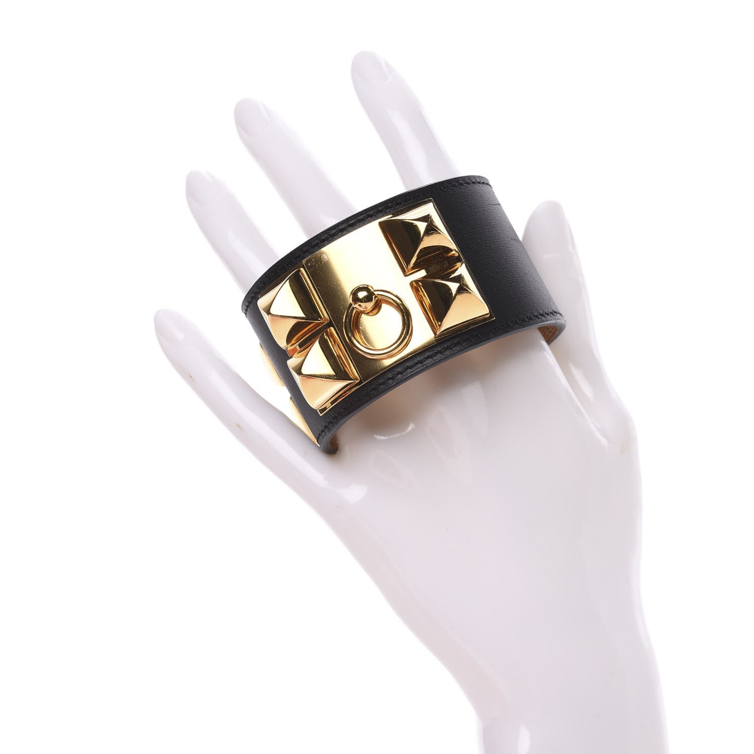 Hermes Chamonix Collier De Chien CDC Bracelet S Black 2 of 7