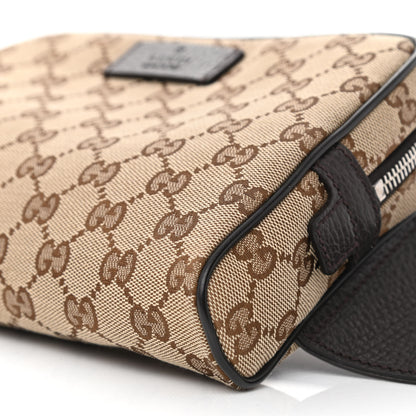 Gucci Monogram Belt Bag Dark Brown 10 of 10