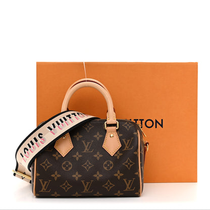 Louis Vuitton Monogram Speedy Bandouliere 20 Black 10 of 10
