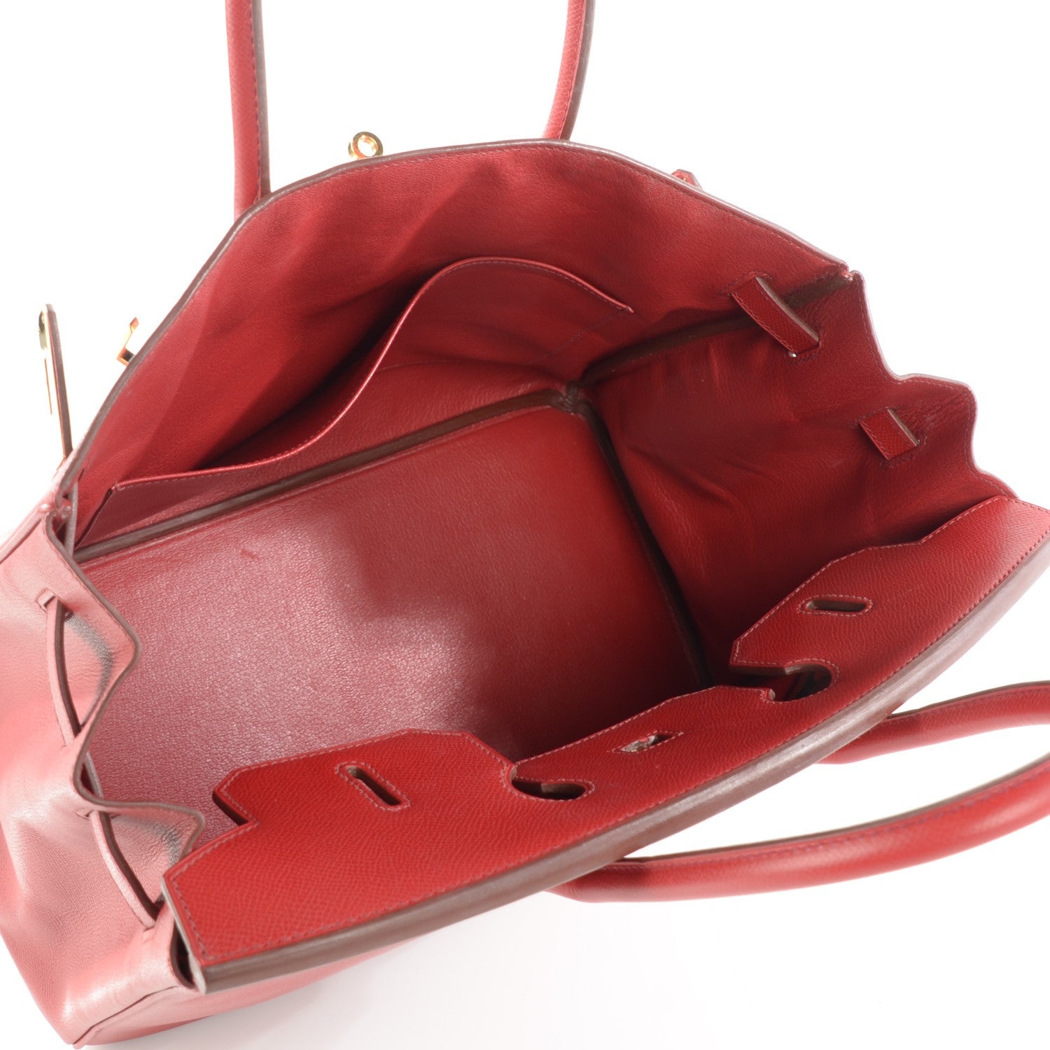 Hermes Epsom Birkin 35 Rouge Garance 7 of 16