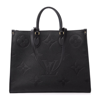 Louis Vuitton Empreinte Monogram Giant Onthego GM Black 1 of 11