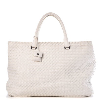 Bottega Veneta Nappa Intrecciato Brick Tote White 1 of 8