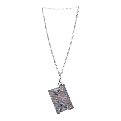 Louis Vuitton Monogram LV Pop Kirigami Necklace Blue 2 of 7
