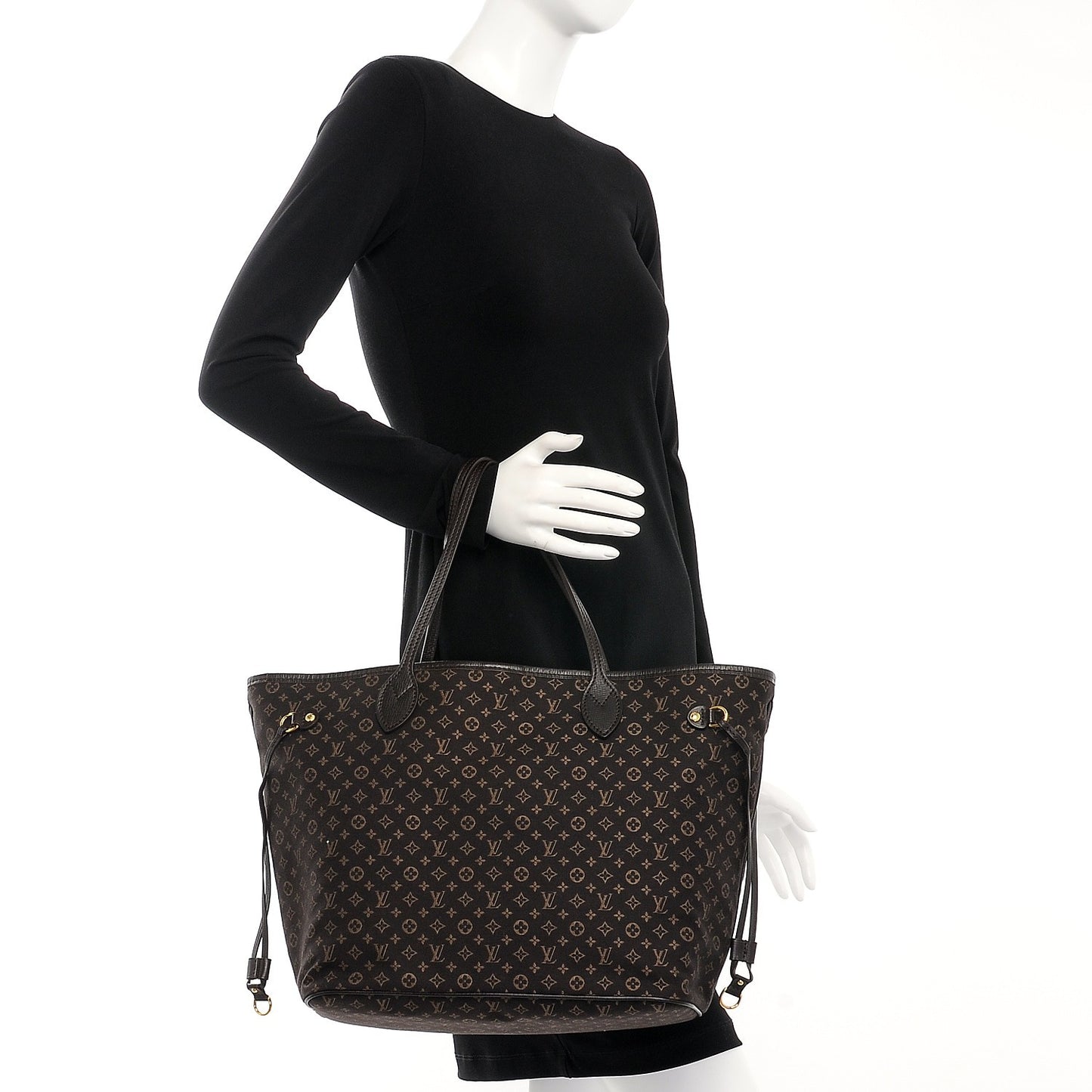 Monogram Idylle Neverfull MM Fusain