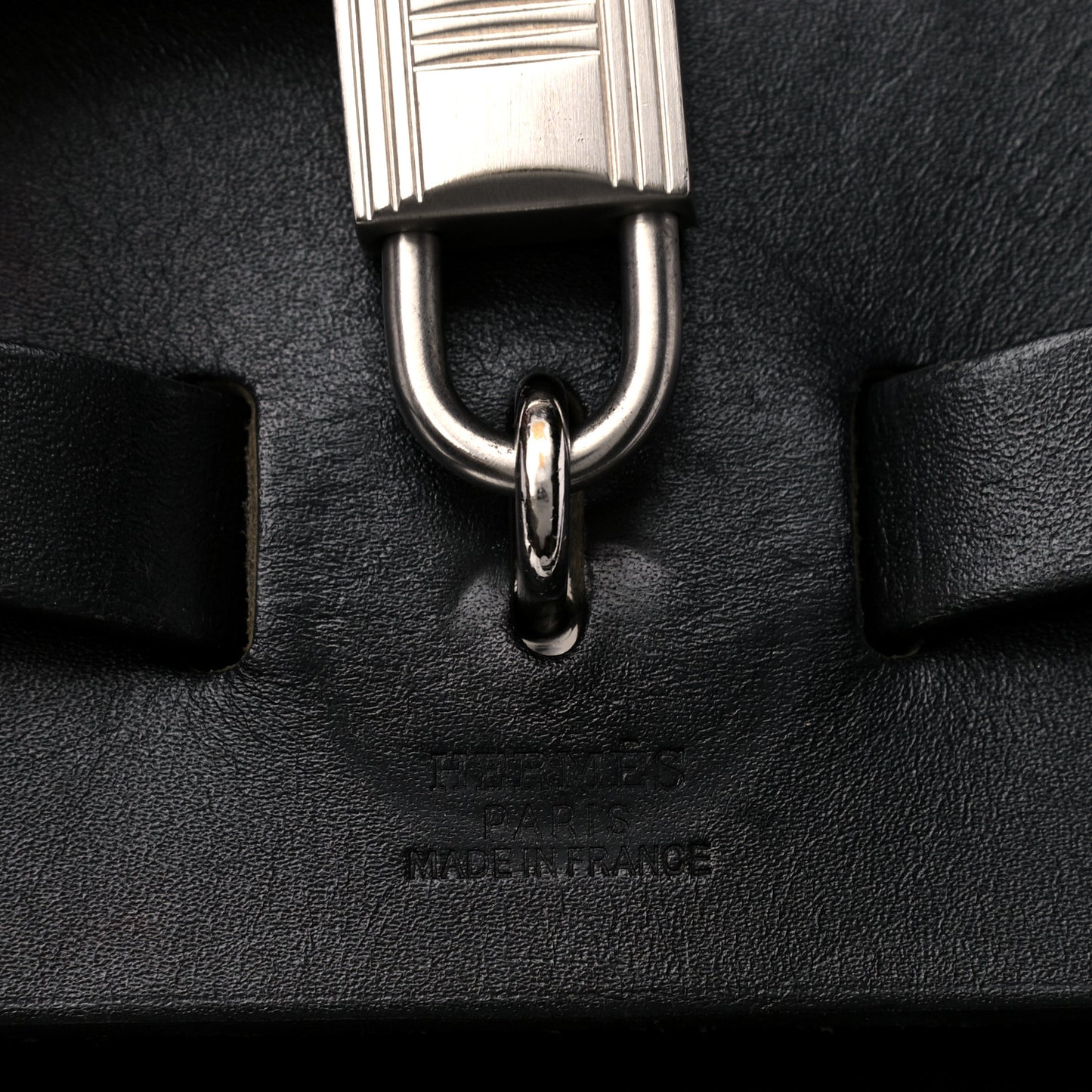 Toile Vache Calfskin Herbag 39 MM Backpack Black