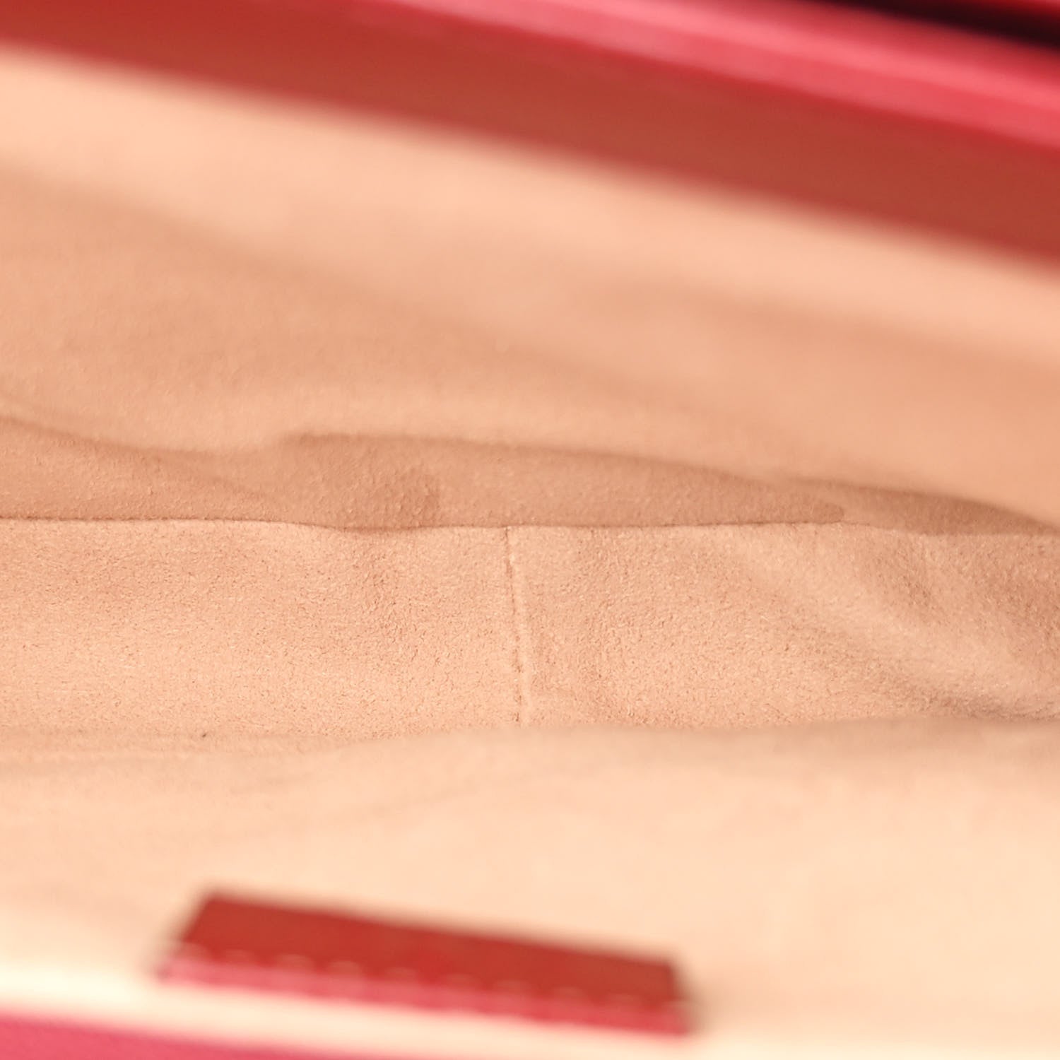 Gucci GG Supreme Monogram Azalea Calfskin Horsebit 1955 Shoulder Bag Beige Ebony New Cherry Red 5 of 12