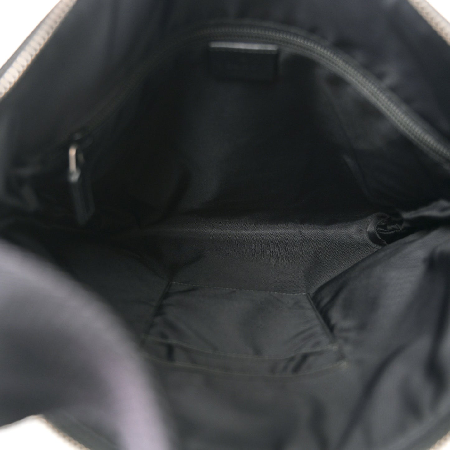 GG Supreme Monogram Web Messenger Bag Black