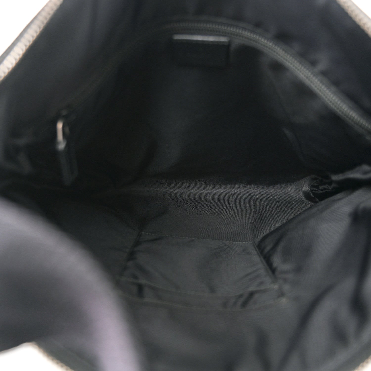 Gucci GG Supreme Monogram Web Messenger Bag Black 5 of 12