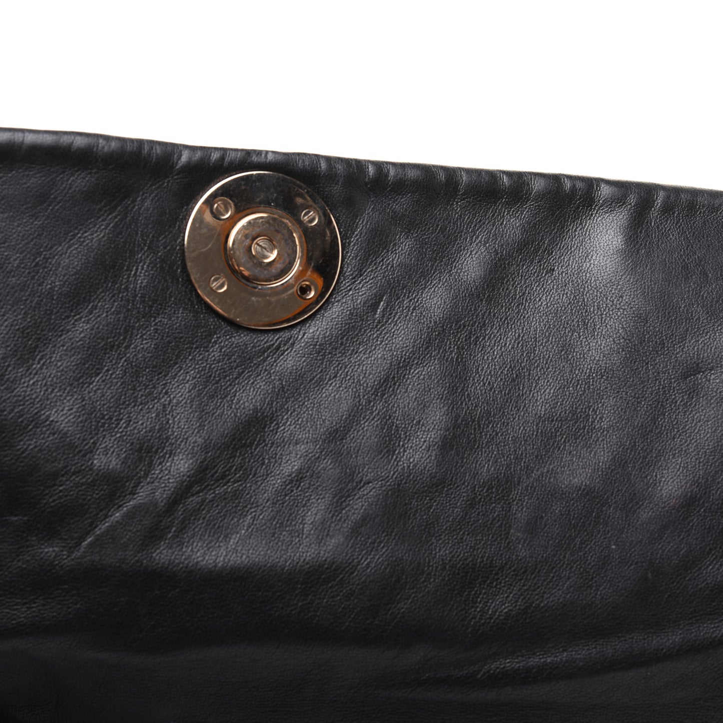 Nappa Barocco Quilted Studded Calliope Vanitas Shoulder Bag Black