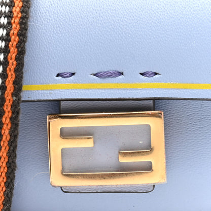 Fendi Vitello King Logo Pico Baguette Strap Airpods Pro Case Azzurro Baby 7 of 9