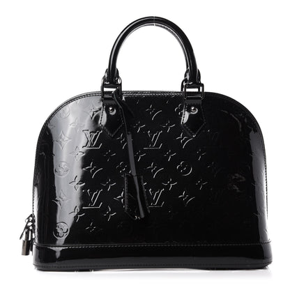 Louis Vuitton Vernis Alma PM Noir Magnetique 1 of 10