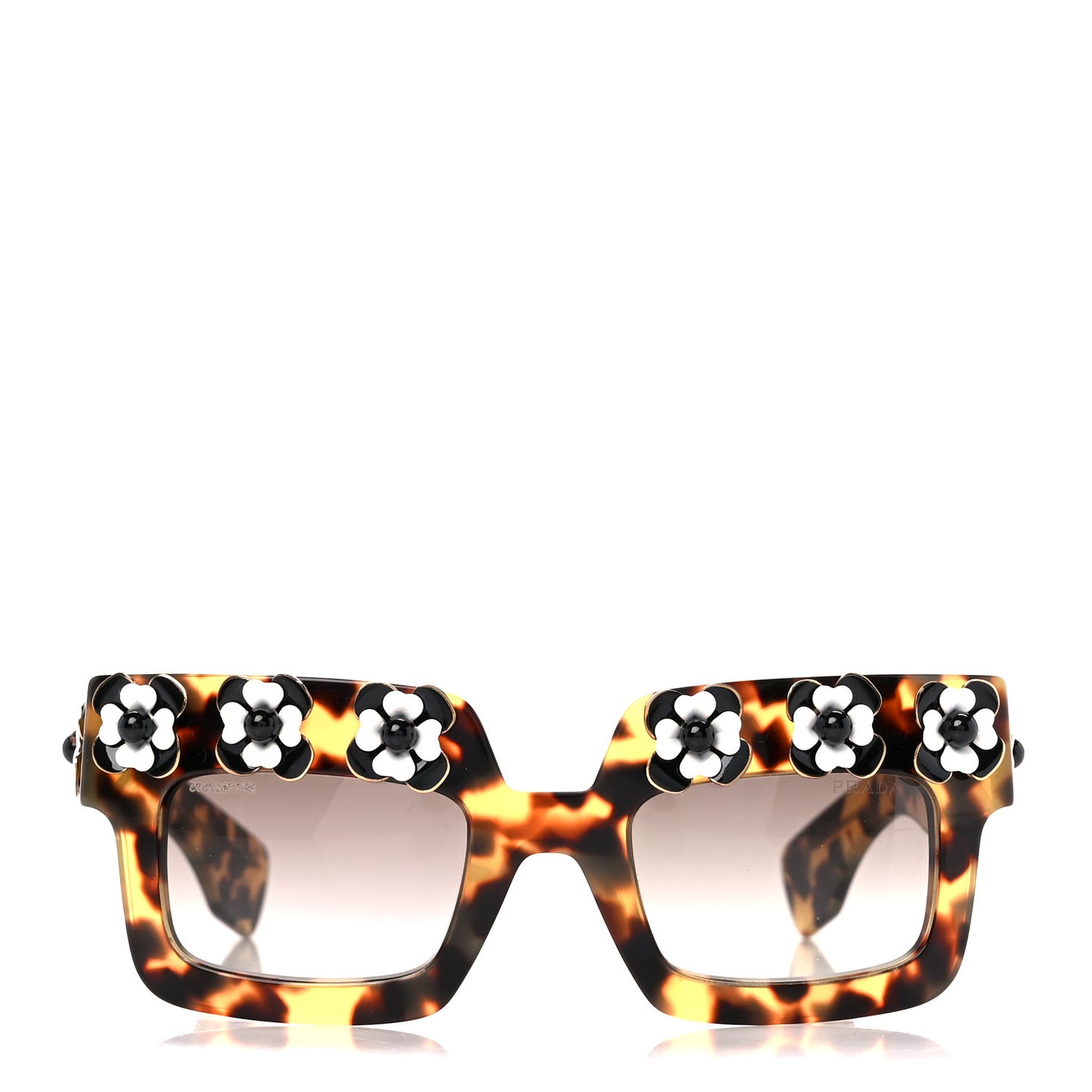 Acetate Flower Poeme Sunglasses SPR25P Tortoise