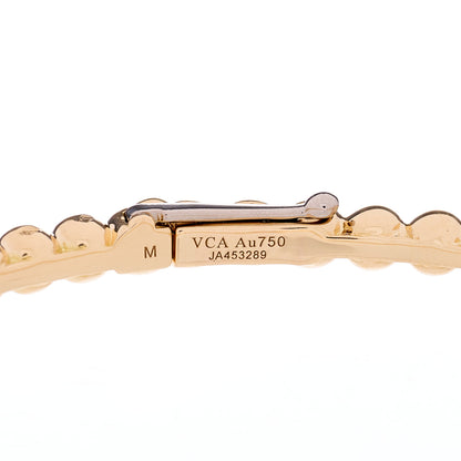 Van Cleef & Arpels 18K Yellow Gold Perlee Pearls of Gold Bracelet M 5 of 8