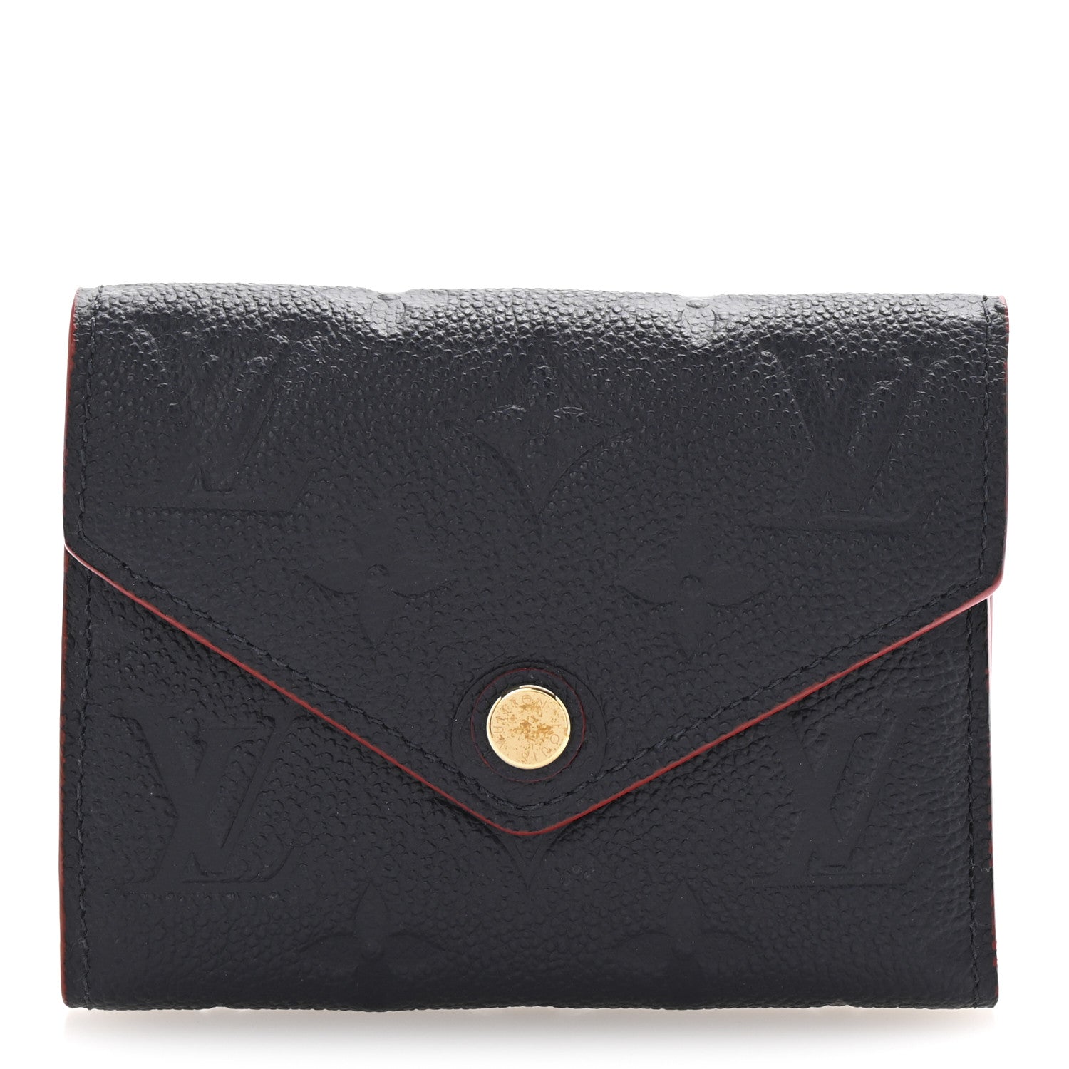 Louis Vuitton Empreinte Victorine Wallet Marine Rouge 1 of 7