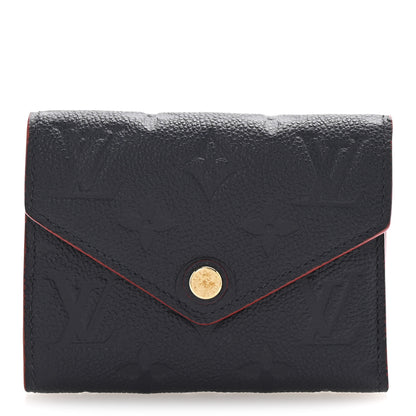 Louis Vuitton Empreinte Victorine Wallet Marine Rouge 1 of 7