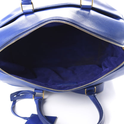 Saint Laurent Calfskin Classic Duffle 6 Blue 5 of 14