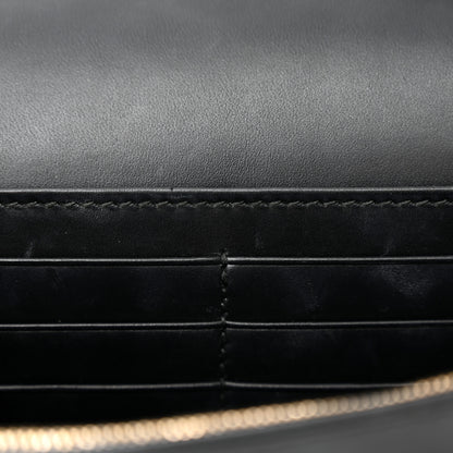 Gucci Guccissima Signature Bowy Chain Wallet Black 16 of 16
