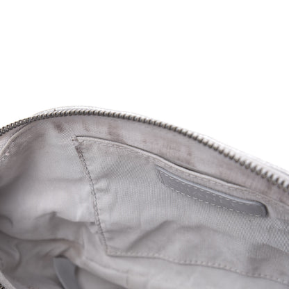 Chanel Metallic Grained Calfskin Quilted Casual Rock Waist Bag Fanny Pack Silver 13 of 18