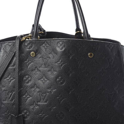 Louis Vuitton Empreinte Montaigne GM Black 7 of 15