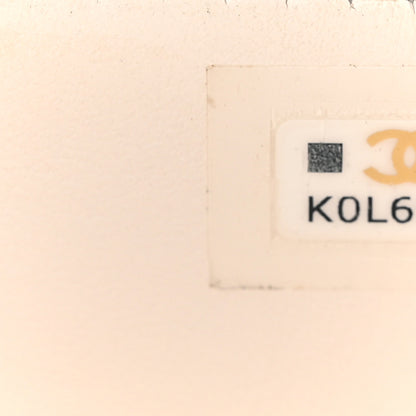 Chanel Caviar Quilted Small Vanity Case With Chain White 7 of 14