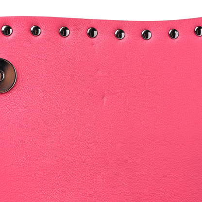 Valentino Garavani Vitello Colorblock Free Rockstud Top Handle Shoulder Bag Pink Optic White 11 of 16