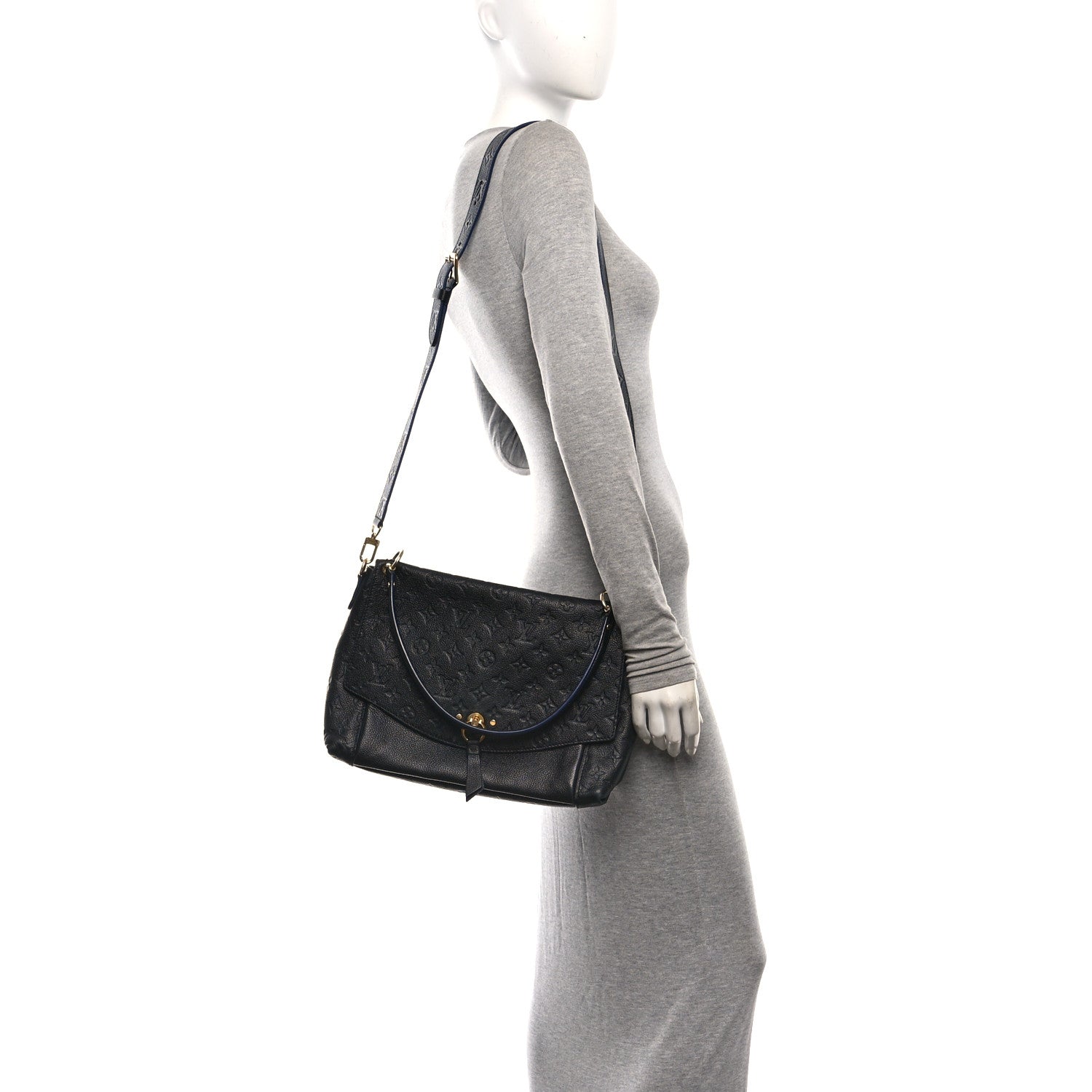 Louis Vuitton Empreinte Blanche MM Black 2 of 9