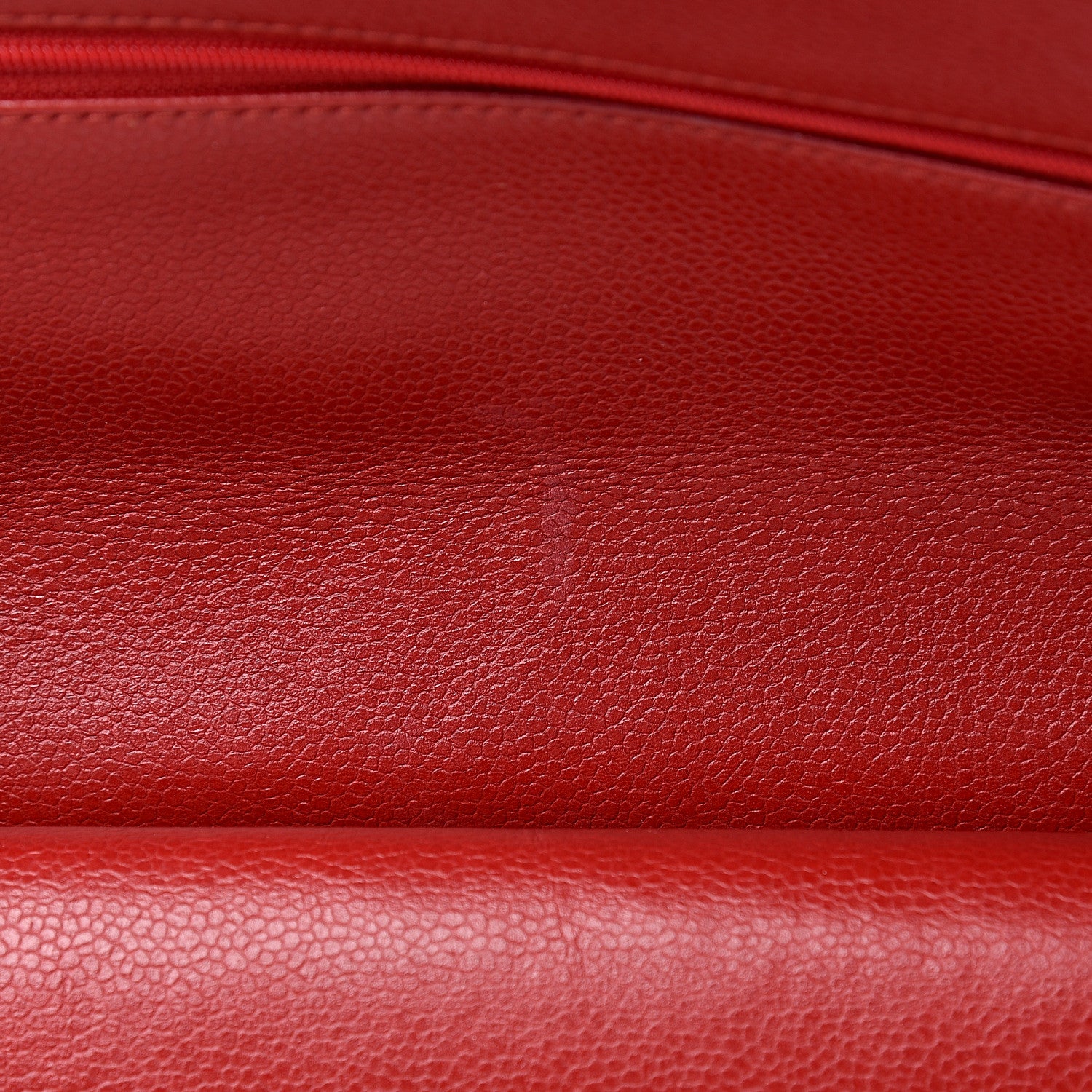 Chanel Caviar Quilted Maxi Double Flap Red 17 of 21