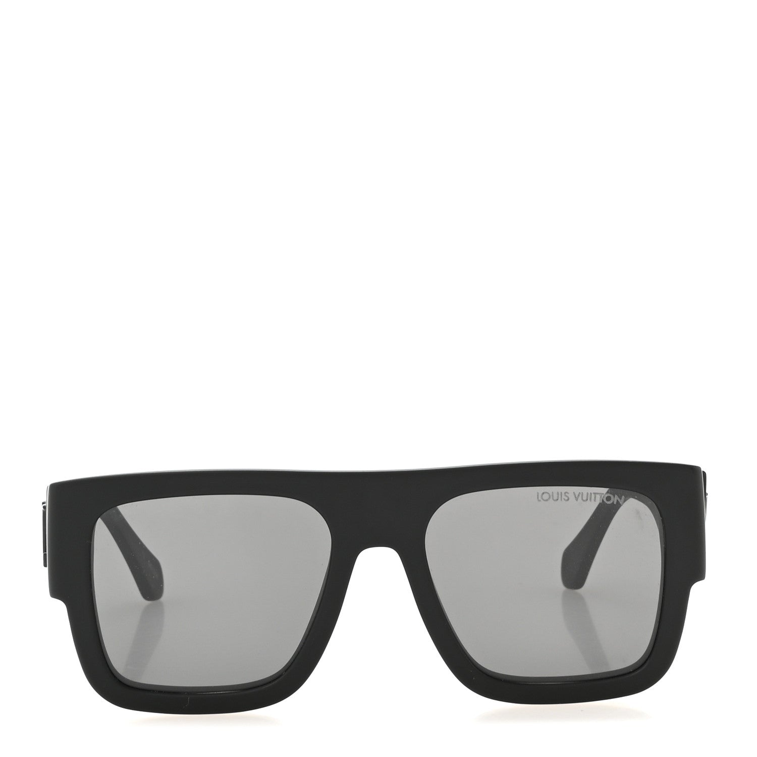 Louis Vuitton Acetate LV Clash Large Square Sunglasses Z2707W Deep Black 2 of 9