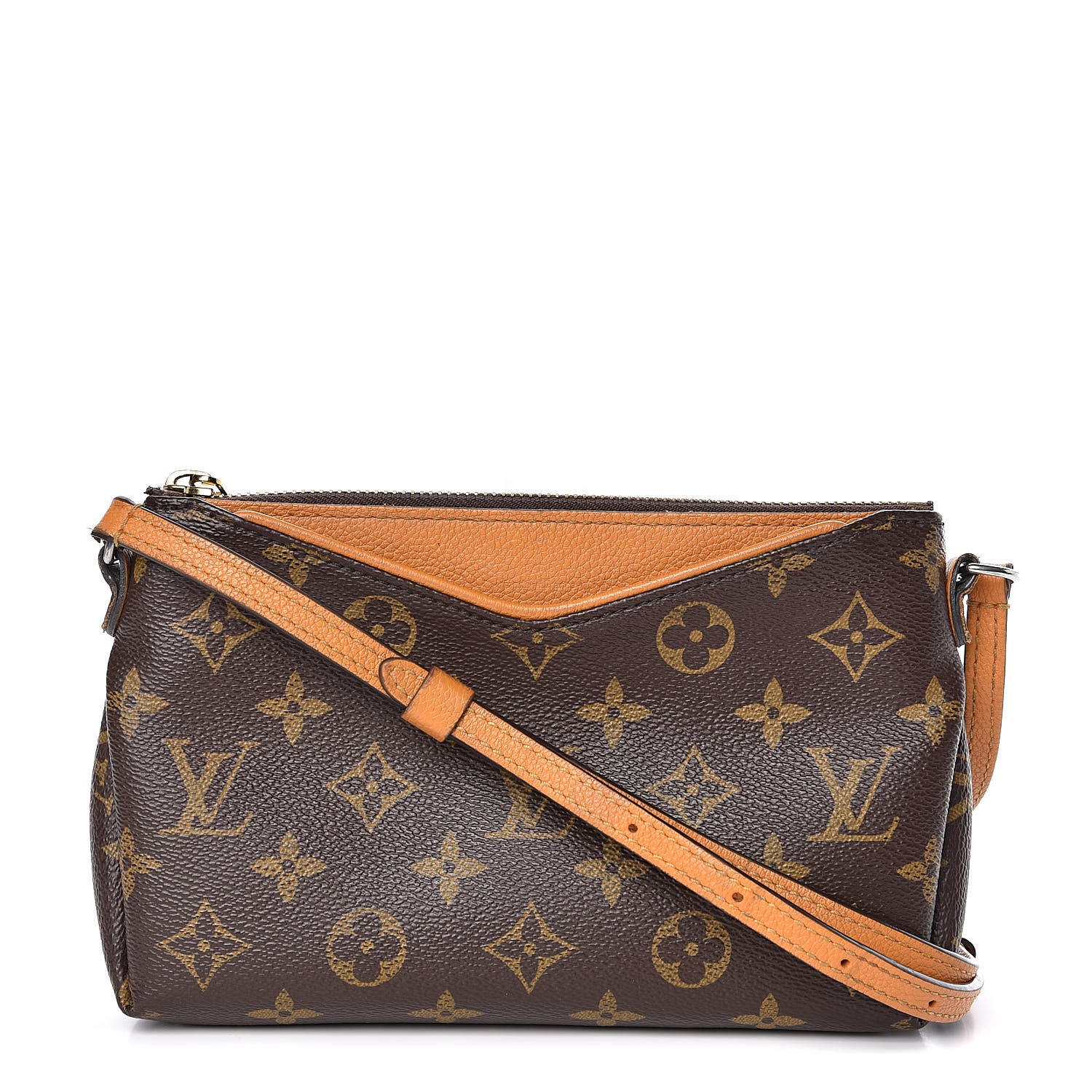 Louis Vuitton Monogram Pallas Crossbody Safran 1 of 14