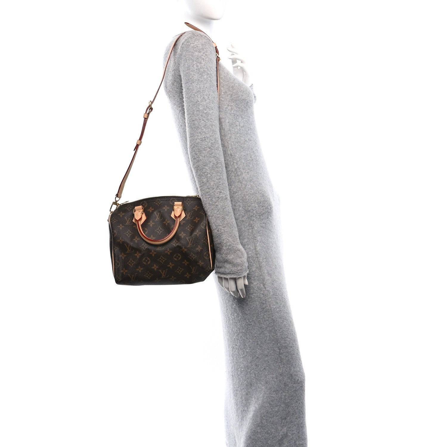 Louis Vuitton Monogram Speedy Bandouliere 25 2 of 10
