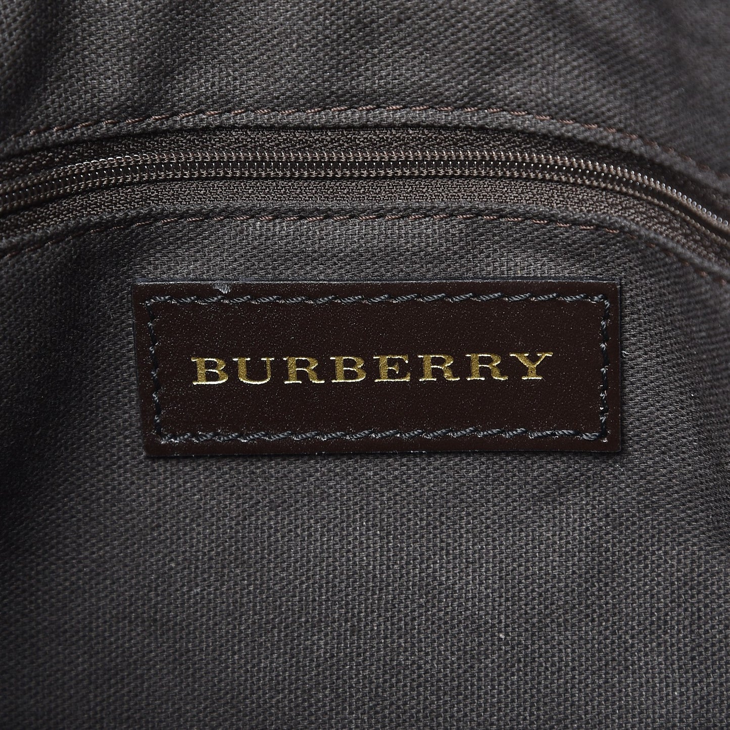 Haymarket Check Medium Golderton Tote Chocolate
