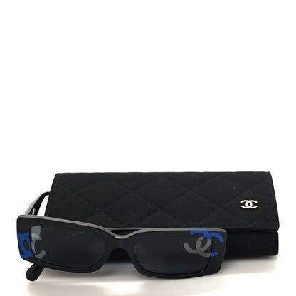 Chanel Acetate CC Sunglasses 71473A Black 8 of 8