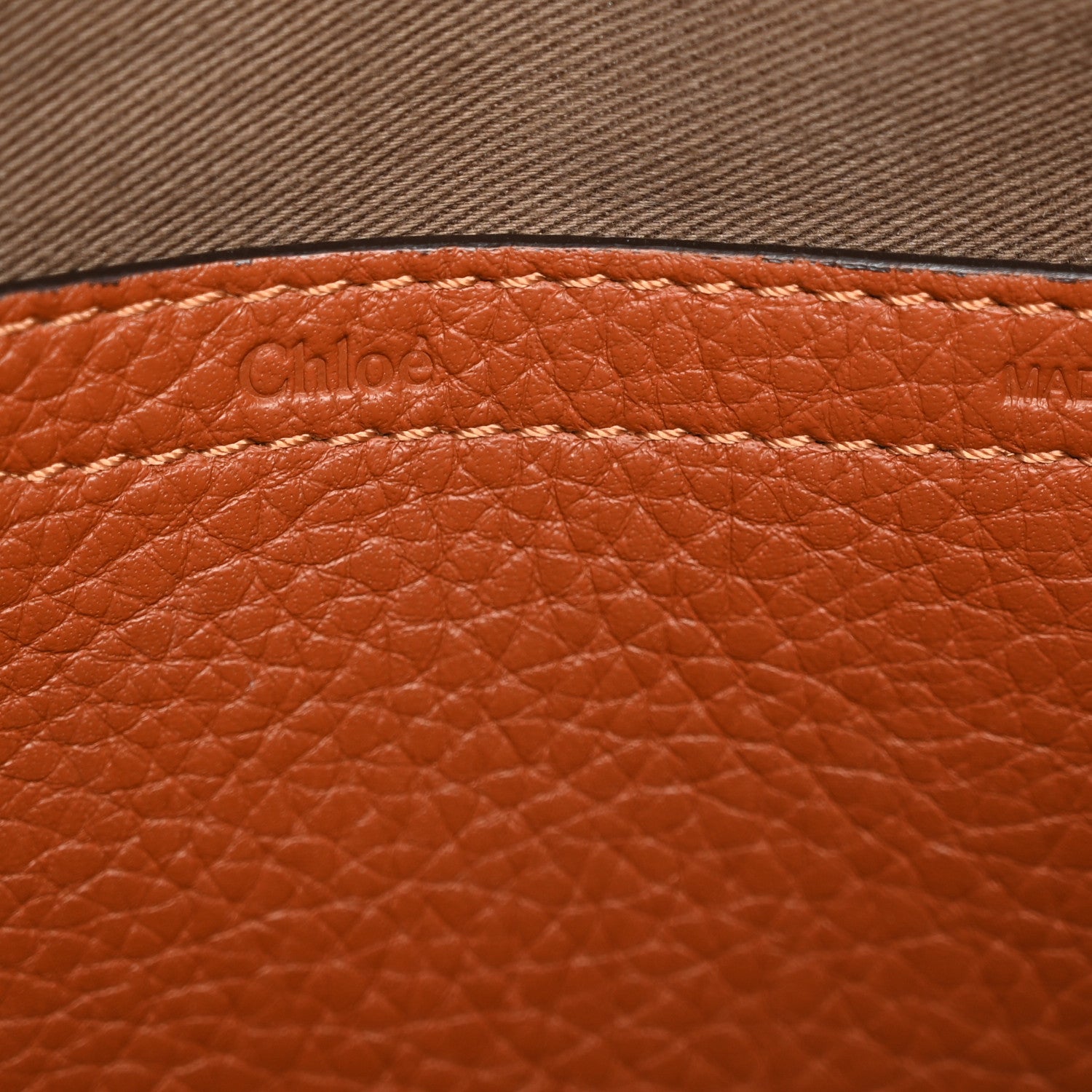 Chloe Calfskin Medium Marcie Round Crossbody Bag Tan 6 of 10