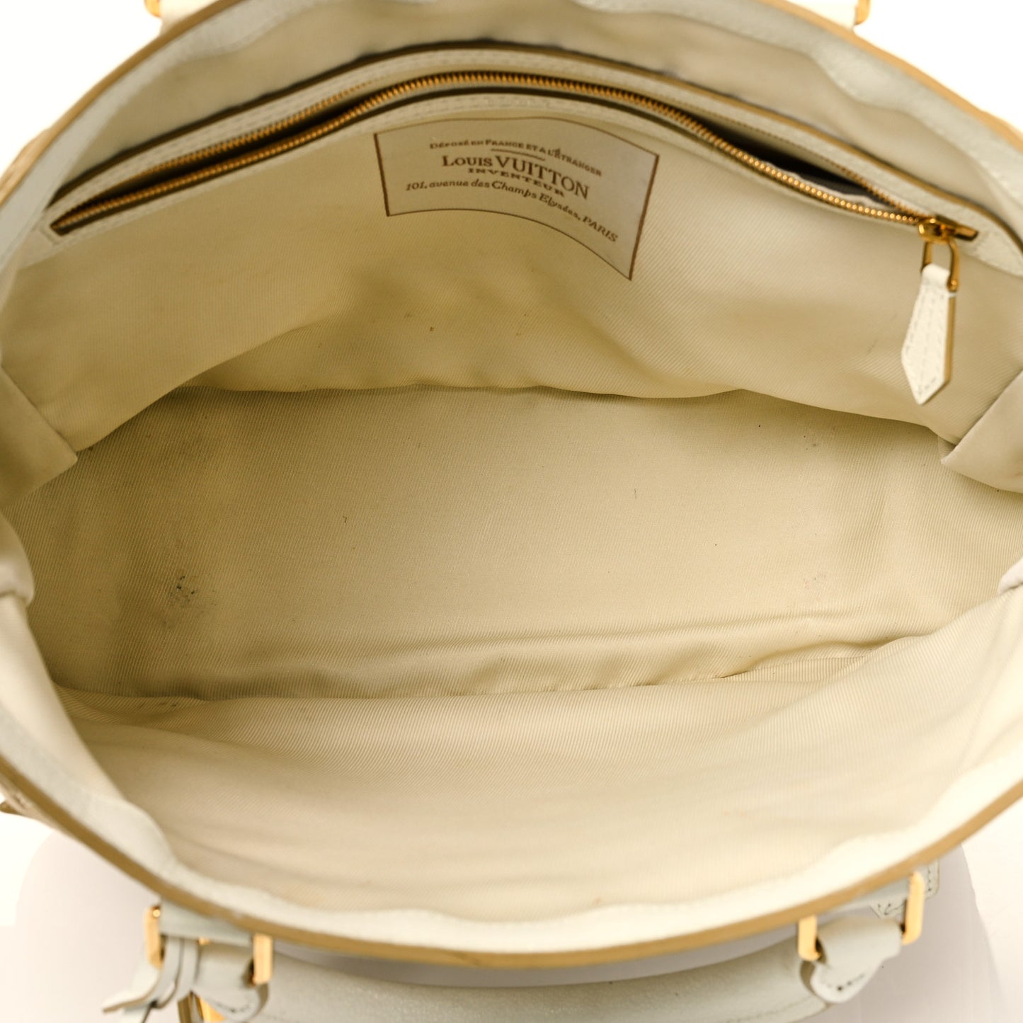 Monogram Sabbia Cabas MM White
