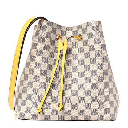 Louis Vuitton Damier Azur Neonoe MM Pineapple 1 of 14