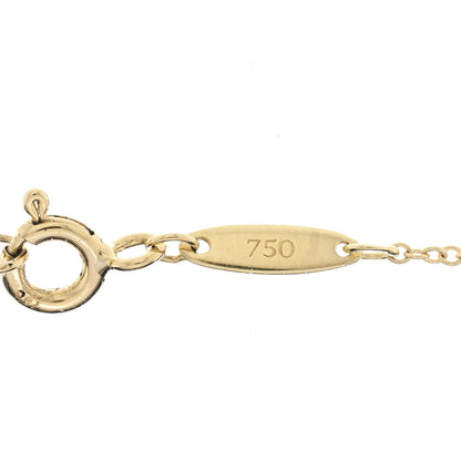 Tiffany 18K Yellow Gold Green Jade Elsa Peretti Teardrop Pendant Necklace 4 of 6