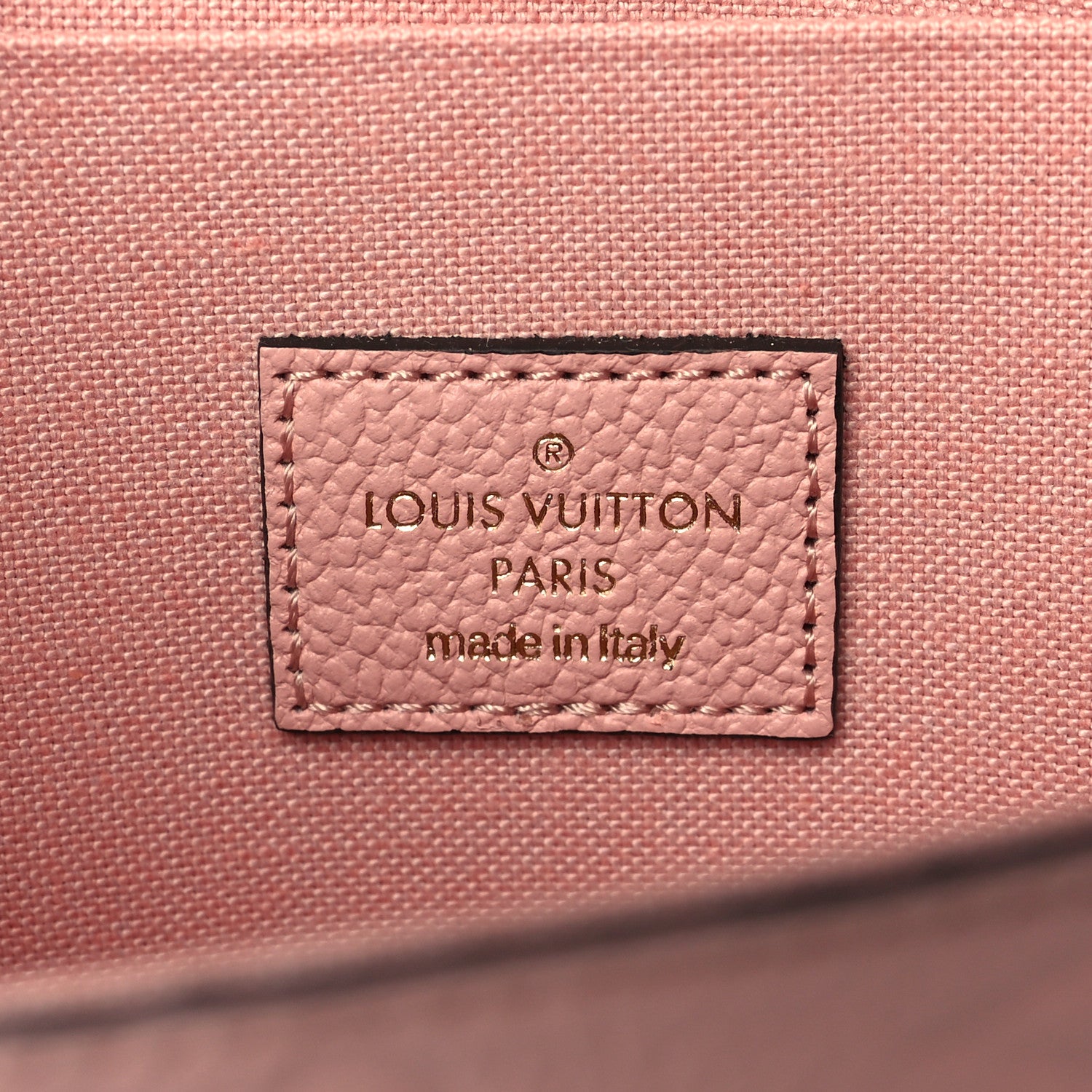 Louis Vuitton Empreinte Pochette Felicie Chain Wallet Rose Poudre 7 of 7