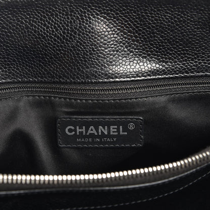 Chanel Caviar Quilted Grand Shopping Tote GST Black 6 of 7