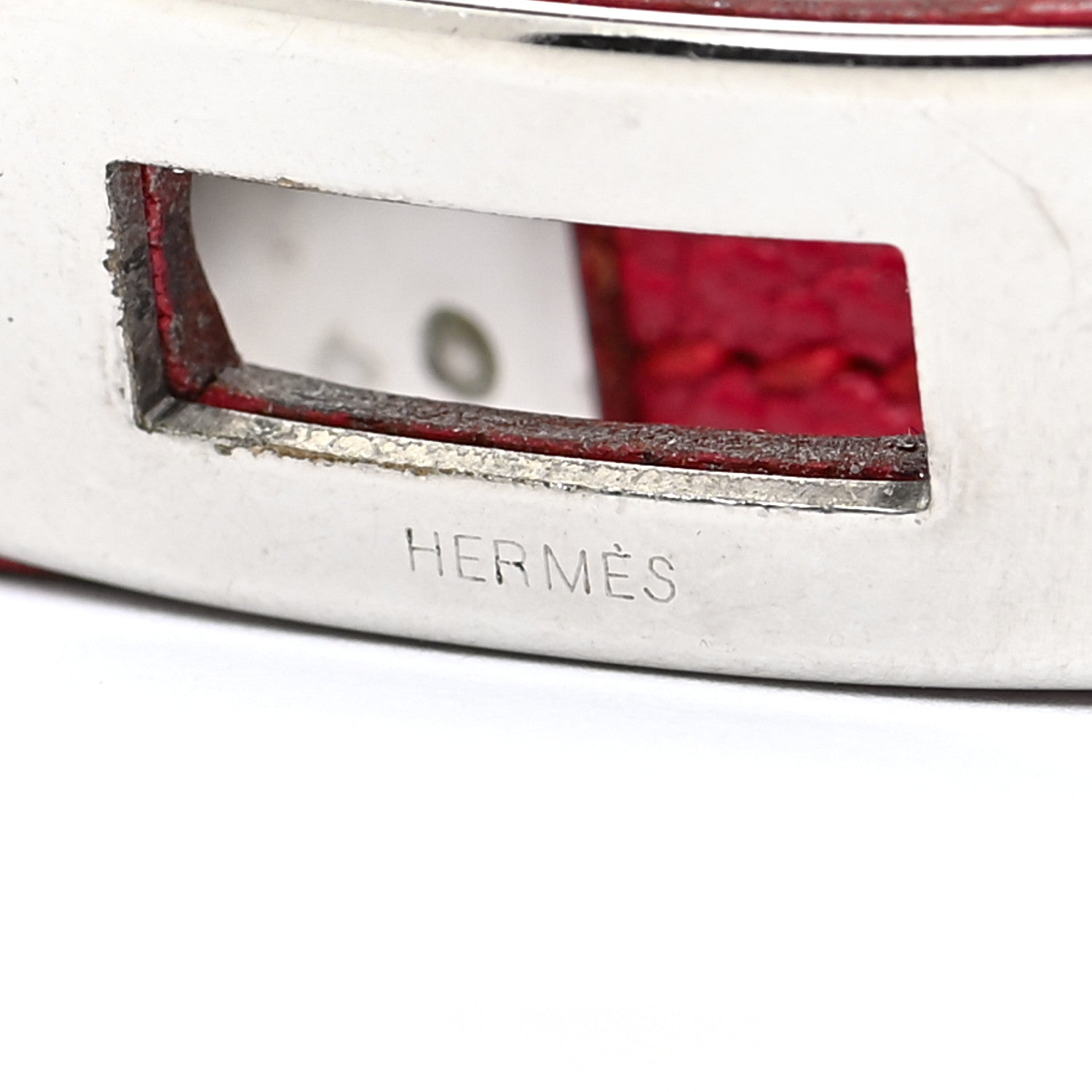 Hermes Swift Kelly Double Tour Bracelet M Rouge Garance 6 of 10