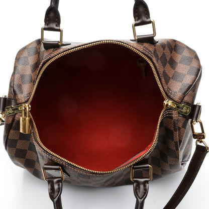 Louis Vuitton Damier Ebene Speedy Bandouliere 30 5 of 7