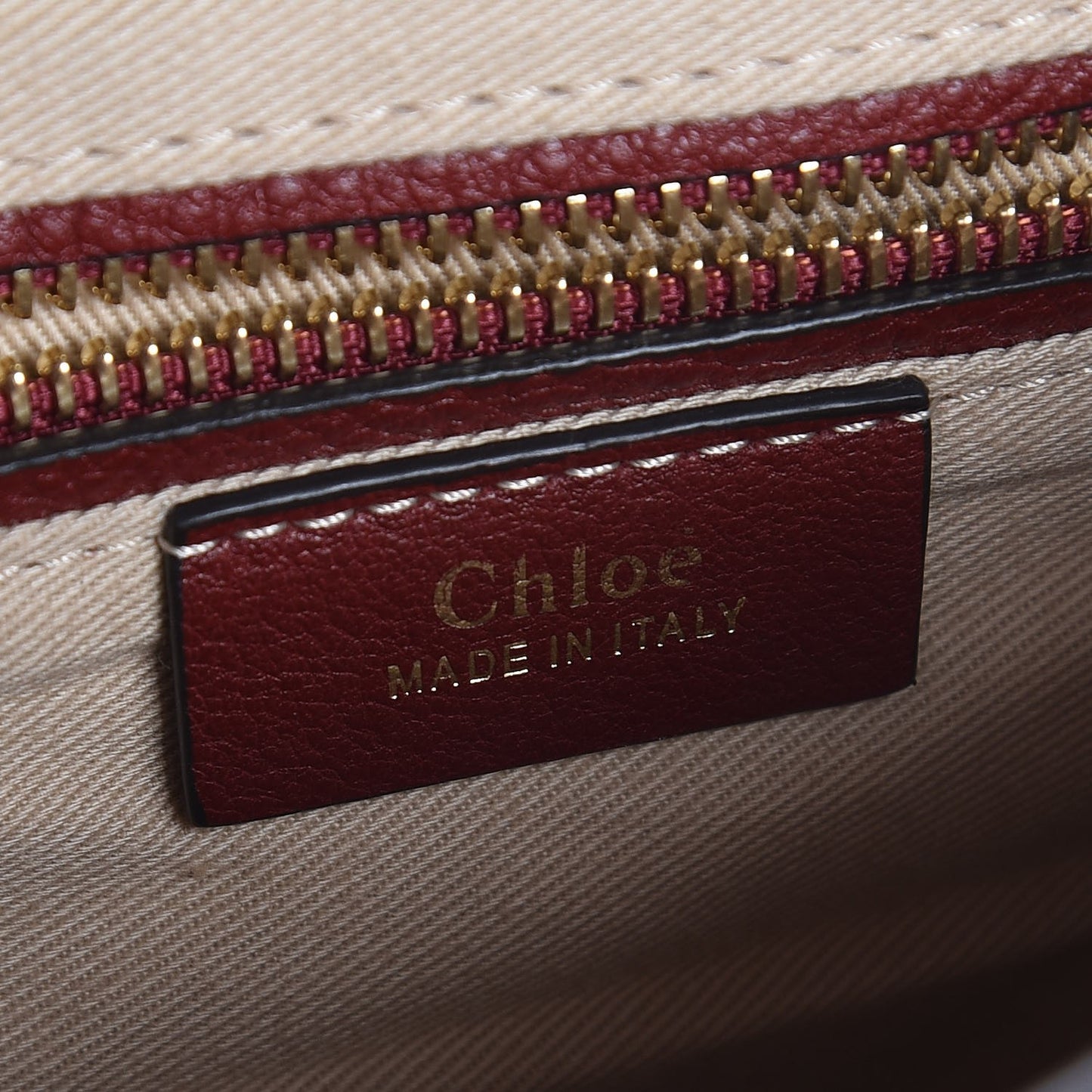 Suede Calfskin Small Faye Backpack Sienna Red