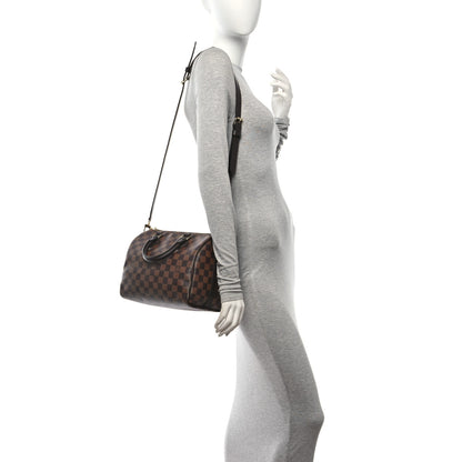 Louis Vuitton Damier Ebene Speedy Bandouliere 25 2 of 12