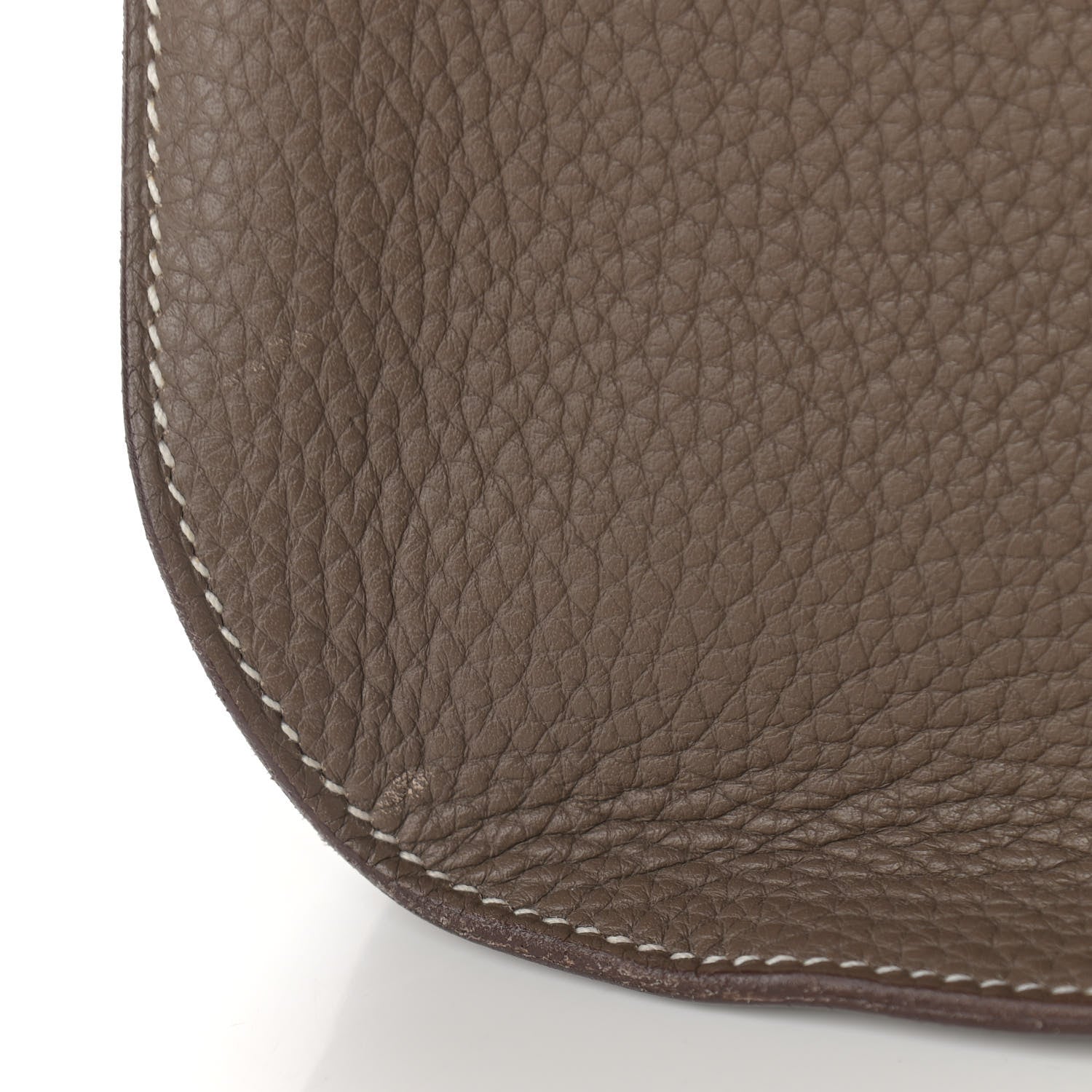 Hermes Taurillon Clemence Jypsiere 28 Etoupe 10 of 17