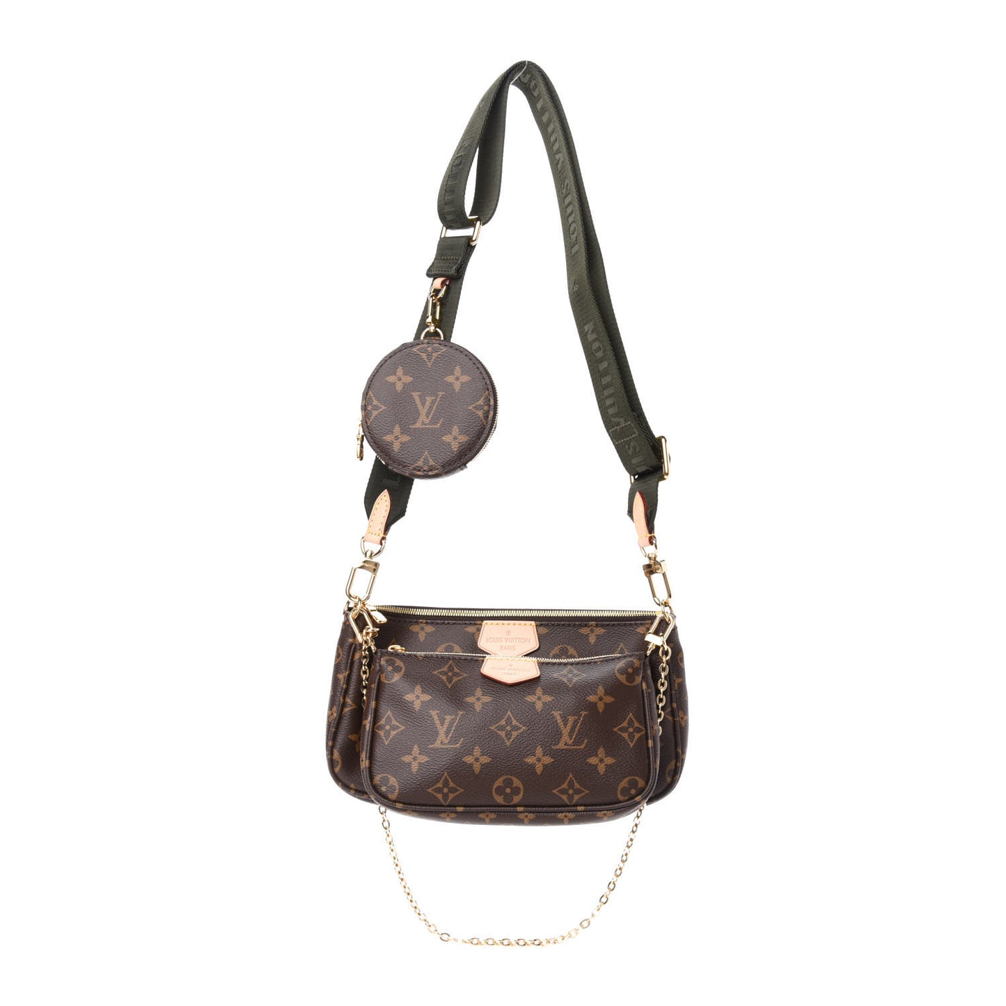 Monogram Multi Pochette Accessories Kaki