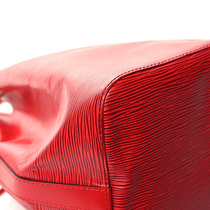 Louis Vuitton Epi Petit Noe Castillan Red 10 of 11
