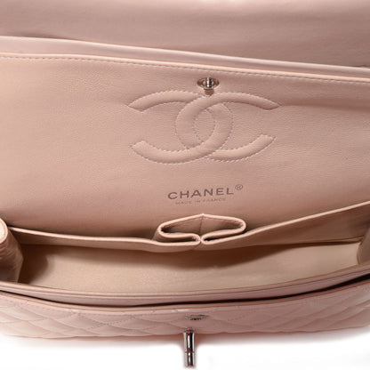 Chanel Patent Quilted Medium Double Flap Light Pink 5 of 8