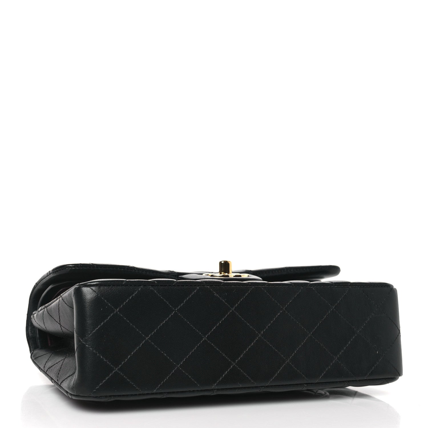 Chanel Lambskin Quilted Small Double Flap Black 4 of 10