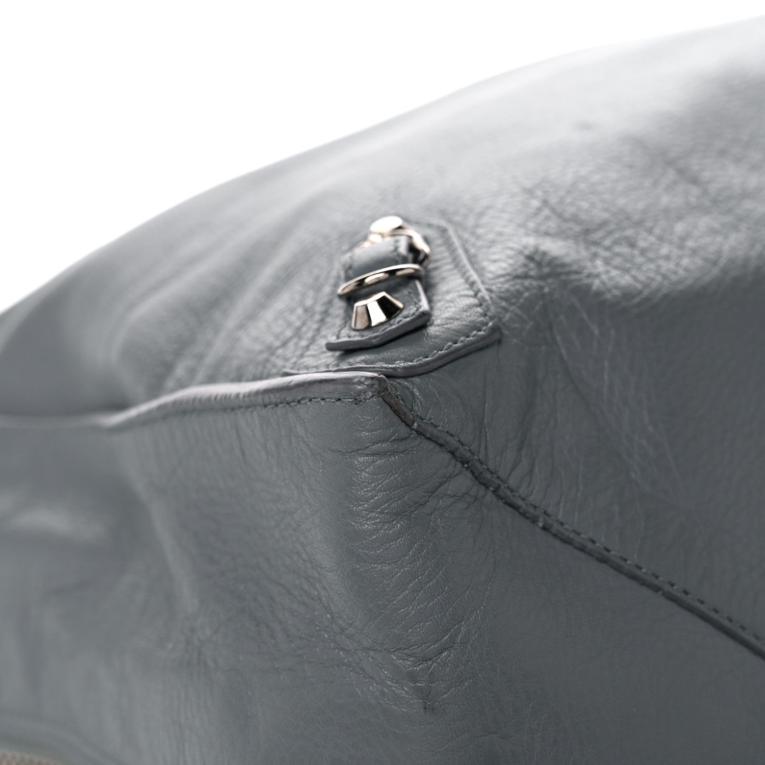 Balenciaga Veau Papier A4 Zip Around Tote Grey 9 of 25