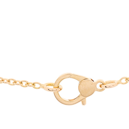 Hermes 18K Rose Gold Diamond Finesse Pendant Necklace 4 of 4