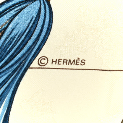 Hermes Silk Plumes Et Grelots Scarf 90 4 of 6